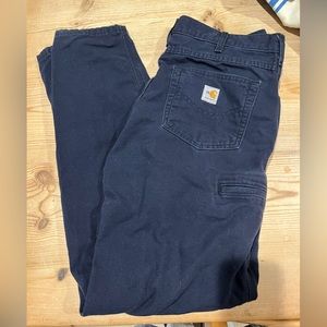 Navy Carhartt pants
